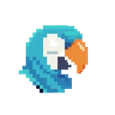 Martin Casino Logo - Pixel-Papagei Martin